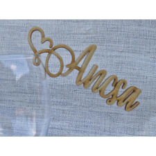  Egyedi feliratos névre szóló, fa ültetőkártya dekorációs kellék