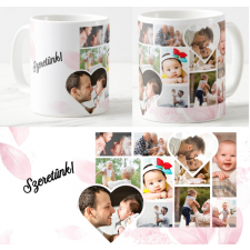  Egyedi fényképes Bögre - Család - CS01 bögrék, csészék