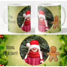  Egyedi fényképes Bögre - Karácsony - K05 bögrék, csészék
