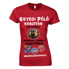  Egyedi fényképes női környakas póló nyomtatás, készítés női póló