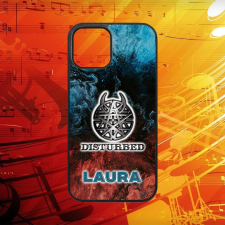  Egyedi nevekkel - Disturbed logo - iPhone tok tok és táska