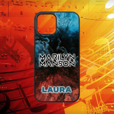  Egyedi nevekkel - Marilyn Manson logo - iPhone tok tok és táska