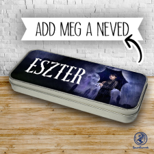 Egyedi nevekkel - Wednesday fém tolltartó ajándéktárgy