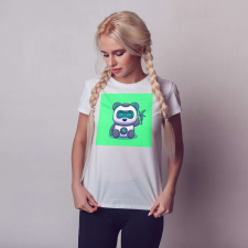 Egyedi póló | NFT series – Cuki robotpanda ajándéktárgy