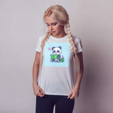 Egyedi póló | NFT series – Olvasó panda ajándéktárgy