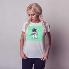  Egyedi póló | NFT series – Puskás űrhajós 2 ajándéktárgy