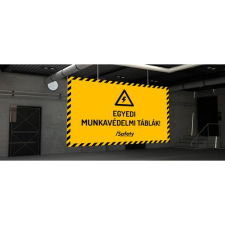  Egyedi tábla - műanyag, 160*240mm információs tábla, állvány