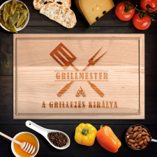  Egyedi vágódeszka Grillmester konyhai eszköz