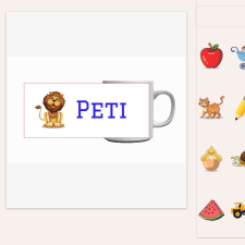  Egyedileg tervezhető OVIS BÖGRE ovisjel bögrék, csészék