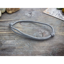 Egyensúly szürke paracord karkötő karkötő