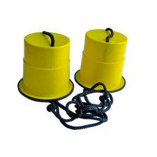  Egyensúlyozó vödrös lépegető játék - Sárga egyéb bébijáték