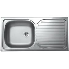 Egymedencés mosogatótál Livinox N-142K csepptálcás mosogatótálca