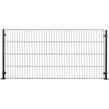 Egyrudas hálós kerítéspanel készlet Classic antracit 125 cm x 1000 cm kerti bútor