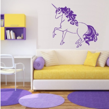 Egyszarvú ló 3 Unicornis, lovas falmatrica tapéta, díszléc és más dekoráció