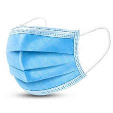  Egyszer használatos szájmaszk 50db/csomag (kék) tisztító- és takarítószer, higiénia