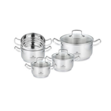  Egyszerű, 9 darabos edénykészlet edény