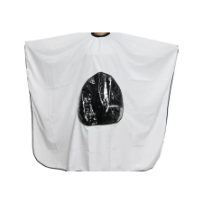  Egyszínű beterítő/hajvágó kendő - fehér hajvágó kendő