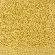 Egyszínű klasszikus törölköző 400 g/m2 Mustársárga 70x140 cm lakástextília