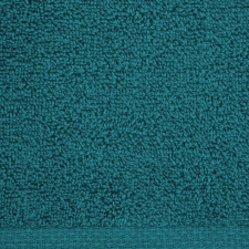  Egyszínű klasszikus törölköző 400 g/m2 Sötét türkiz 70x140 cm lakástextília