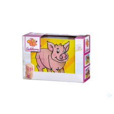 Eichhorn mesekocka 6db-os, háziállatok puzzle, kirakós