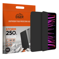 EIGER Storm 250m Stylus Apple iPad Pro 12.9" (2018-2022) Trifold tok - Fekete tablet tok