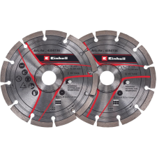 EINHELL 4350736 Gyémánt Falhorony maró vágótárcsa készlet 125mm (2db / csomag) (4350736) barkácsgép tartozék