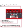 EINHELL Impact Bit Taschenbox 11tlg Bit készlet 1/4 (6.3 mm), PH, PZ, TORX, Hatlap (118673) (118673)