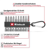 EINHELL Karabiner Bit Set 10tlg Bit készlet 1/4 (6.3 mm), PH, PZ, TORX, Hatlap (118623) (118623)