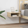  Éjjeli asztal 2 pcs Sonoma tölgy 40 x 31 x 15 cm Faanyag
