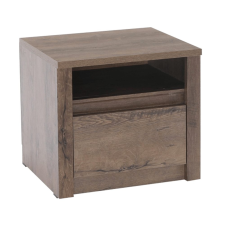  éjjeliszekrény, sötét tölgy lefkas, MONTANA SN bútor