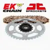 EK CHAIN EK/JT 520H 14/40 láncszett - standard hátsó lánckerék EK CHAIN Erőátviteli alkatrészek Láncok, lánckerekek, láncszettek Láncszettek