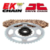 EK CHAIN EK/JT Chain Kit 525SRX2 16/45 - Standard hátsó lánckerék szett EK CHAIN Erőátviteli alkatrészek Láncok, lánckerekek, láncszettek Láncszettek