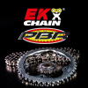 EK CHAIN EK/PBR 525ZVX3 17/50 láncszett – Standard hátsó lánckerék EK CHAIN  Erőátviteli alkatrészek Láncok, lánckerekek, láncszettek Láncszettek
