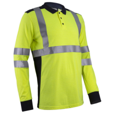  EKHI HOSSZÚ UJJÚ FLUO SÁRGA LÁNGÁLLÓ ÉS ANT. PÓLÓ_2XL