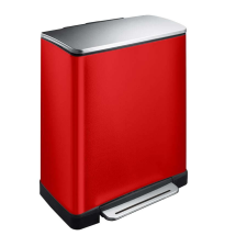 Eko E-Cube Pedálos Szemetes - 2 Rekeszes - 28/18L szemetes