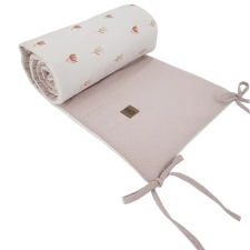 Eko EKO Védő a kiságyba Beige Meadow 180x35cm babaágynemű, babapléd