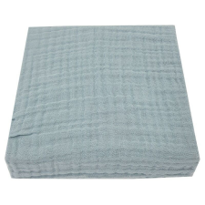 EKO Muszlin lepedő Blue 60x120 cm babaágynemű, babapléd