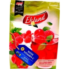 Ekoland Ekoland instant tea utántöltő málna 300g tea