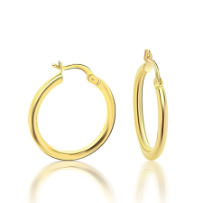 Ékszerkirály 14k arany elegáns karika fülbevaló fülbevaló