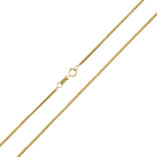 Ékszerkirály 14k arany nyaklánc, Barbara, 42 cm nyaklánc