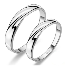 Ékszerkirály 925 sterling ezüst karikagyűrű, férfi 9 gyűrű