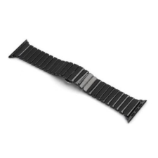 Ékszerkirály Apple watch óraszíj, kerámia, 38-40 mm, fekete okosóra kellék