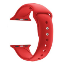 Ékszerkirály Apple watch óraszíj, szilikon, 42 mm, piros okosóra kellék