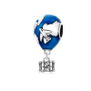 Ékszerkirály Ezüst charm, hőlégballon