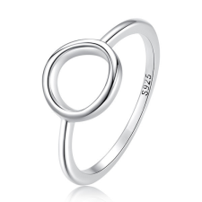 Ékszerkirály Ezüst női gyűrű, modern stílusú, 8-as méret gyűrű