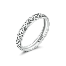 Ékszerkirály Női gyűrű, ezüst, vintage, 6-os méret gyűrű