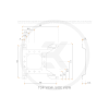  EKWB EK-Loop Uni Pump Reservoir Bracket - konzol 120mm (3831109824689)