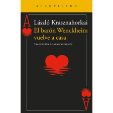  El barón Wenckheim vuelve a casa – LASZLO KRASZNAHORKAI idegen nyelvű könyv