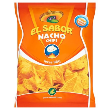  El Sabor barbeque ízesítésű nacho chips 100 g csokoládé és édesség