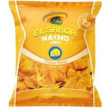 El sabor big nacho chips gluténmentes sajtos 225 g előétel és snack